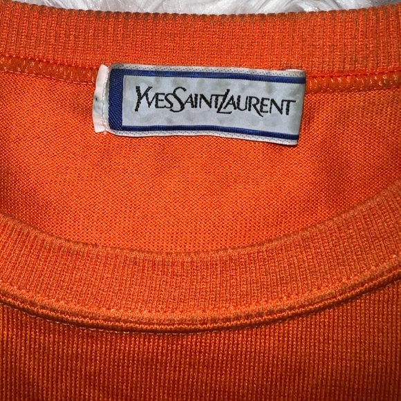Vintage Saint Laurent Embroidered Sweatshirt - Picture 9 of 16